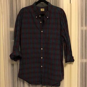 J. Crew Long Sleeve Button Down Shirt - Size XL